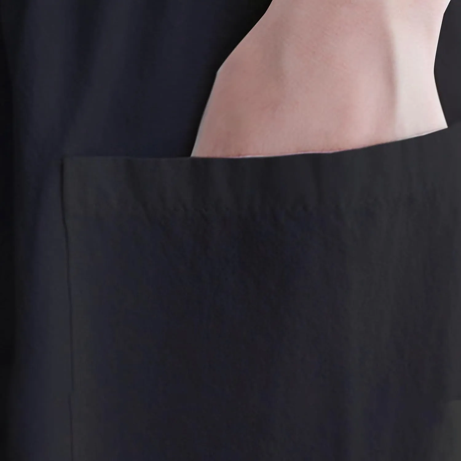 2024 Summer Skirt for Women Casual Pleated Elegant Solid Color Midi Skirts Elastic Waist Flowy Skirt with Pocket