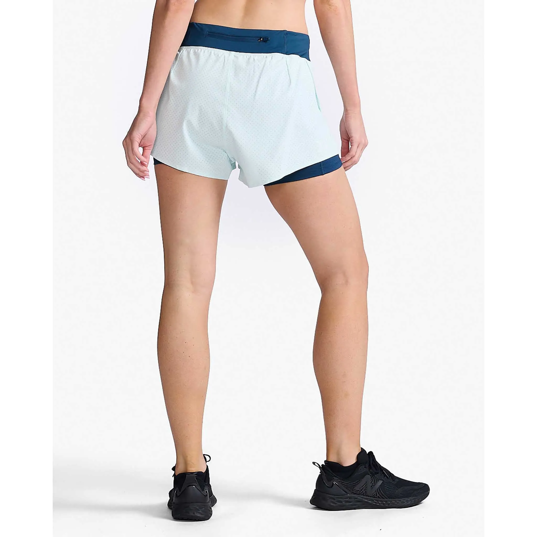2XU Aero 2-en-1 4-Inch shorts de course à pied pour femme