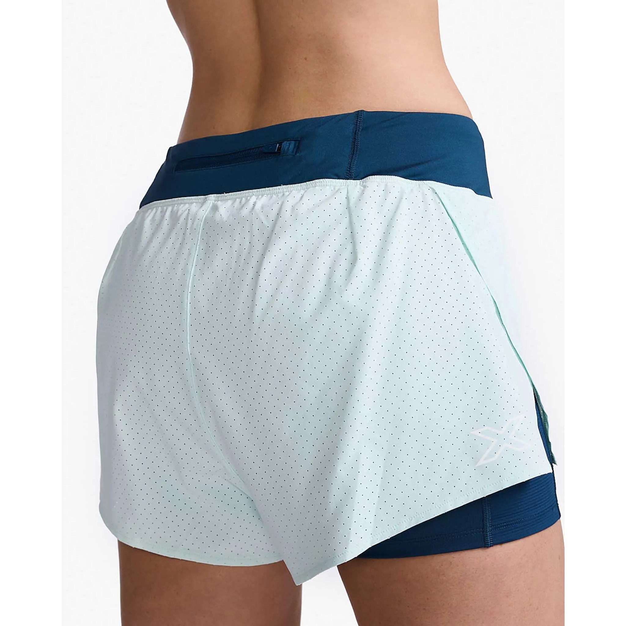 2XU Aero 2-en-1 4-Inch shorts de course à pied pour femme