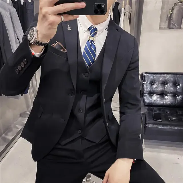 3 Pcs Supreme Business Suit