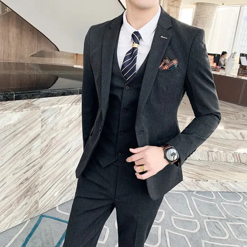3 Pcs Supreme Business Suit