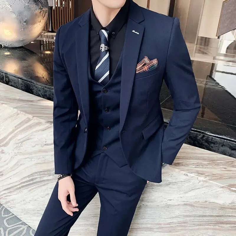 3 Pcs Supreme Business Suit