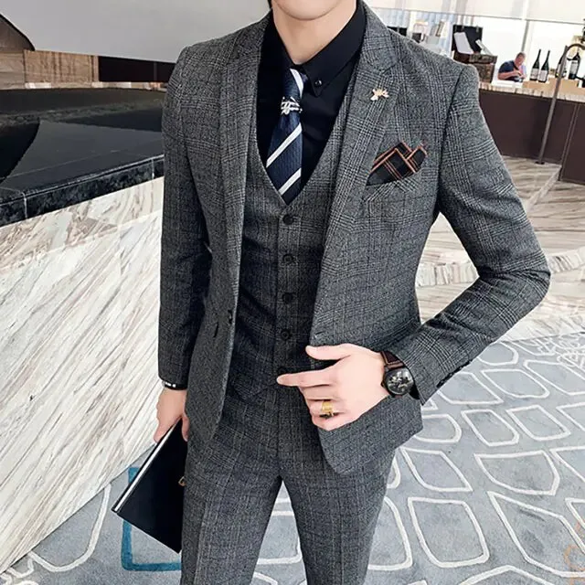 3 Pcs Supreme Business Suit