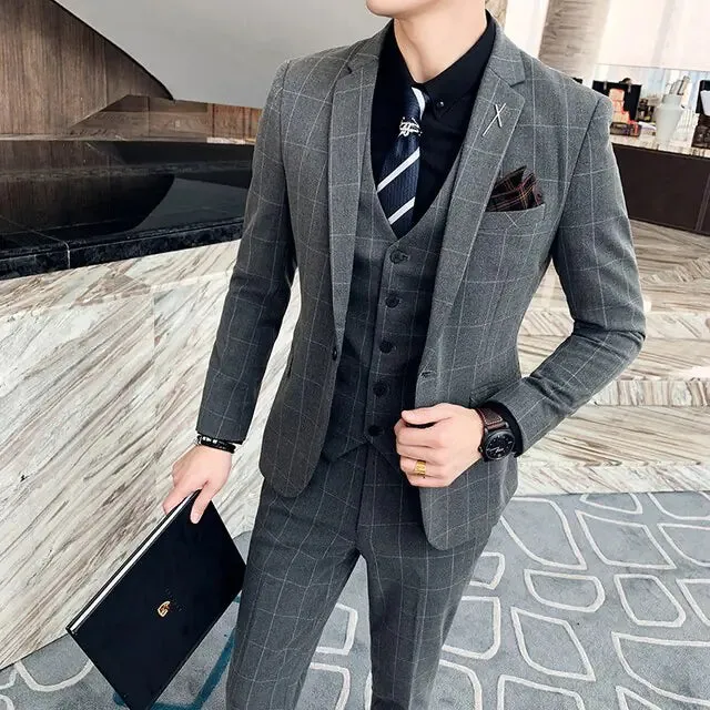 3 Pcs Supreme Business Suit