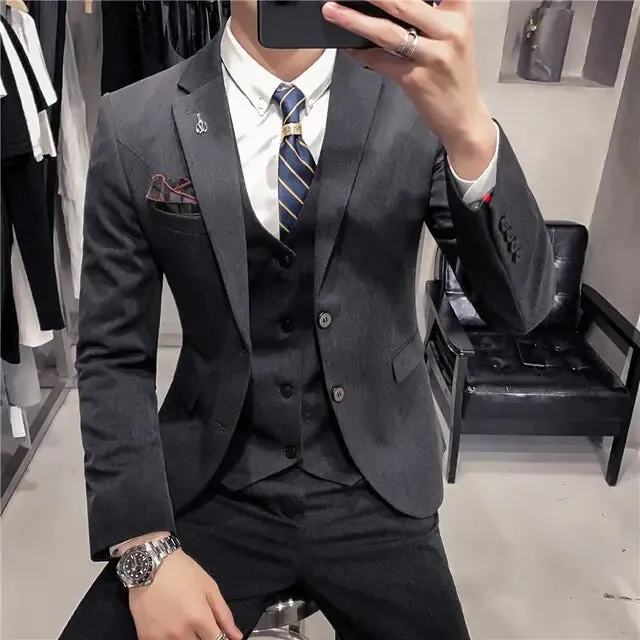 3 Pcs Supreme Business Suit