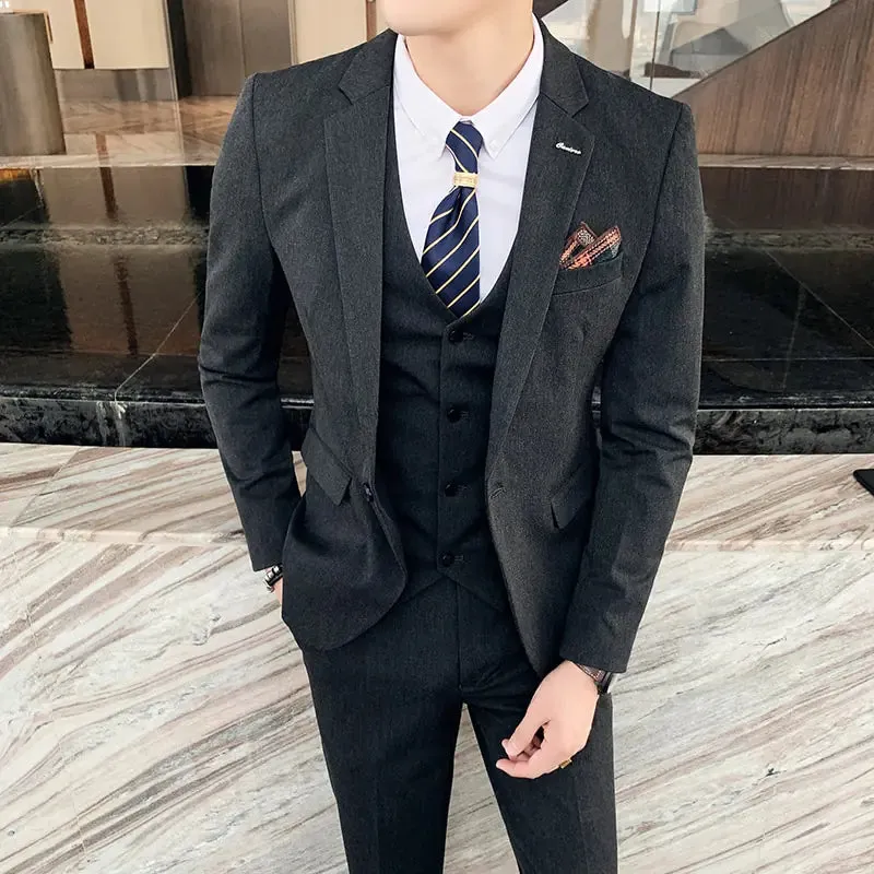 3 Pcs Supreme Business Suit