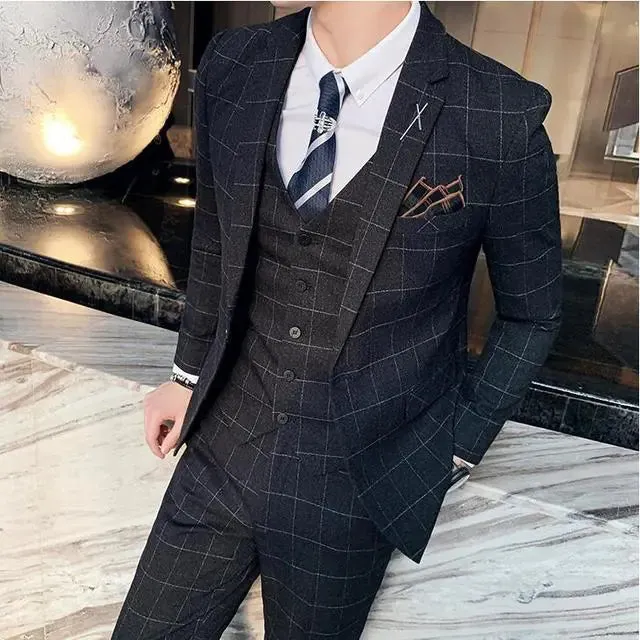 3 Pcs Supreme Business Suit