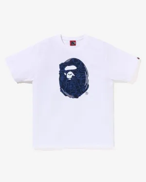 30th Anniversary Tee #1 White x Navy