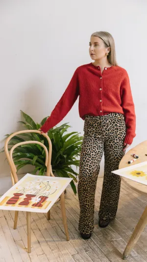 Animal Twill Trouser