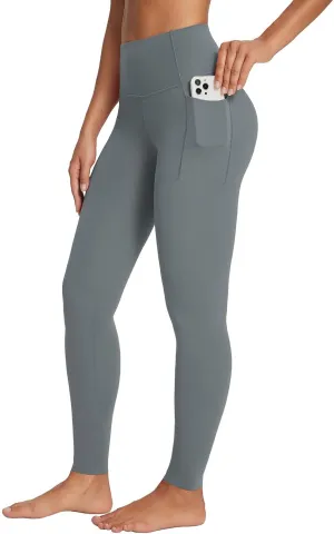baleaf Freeleaf Women's 7/8 Yoga Leggings with Pockets, High Waisted 27" Workout Lounge Leggings Cozy Soft Athletic Pants