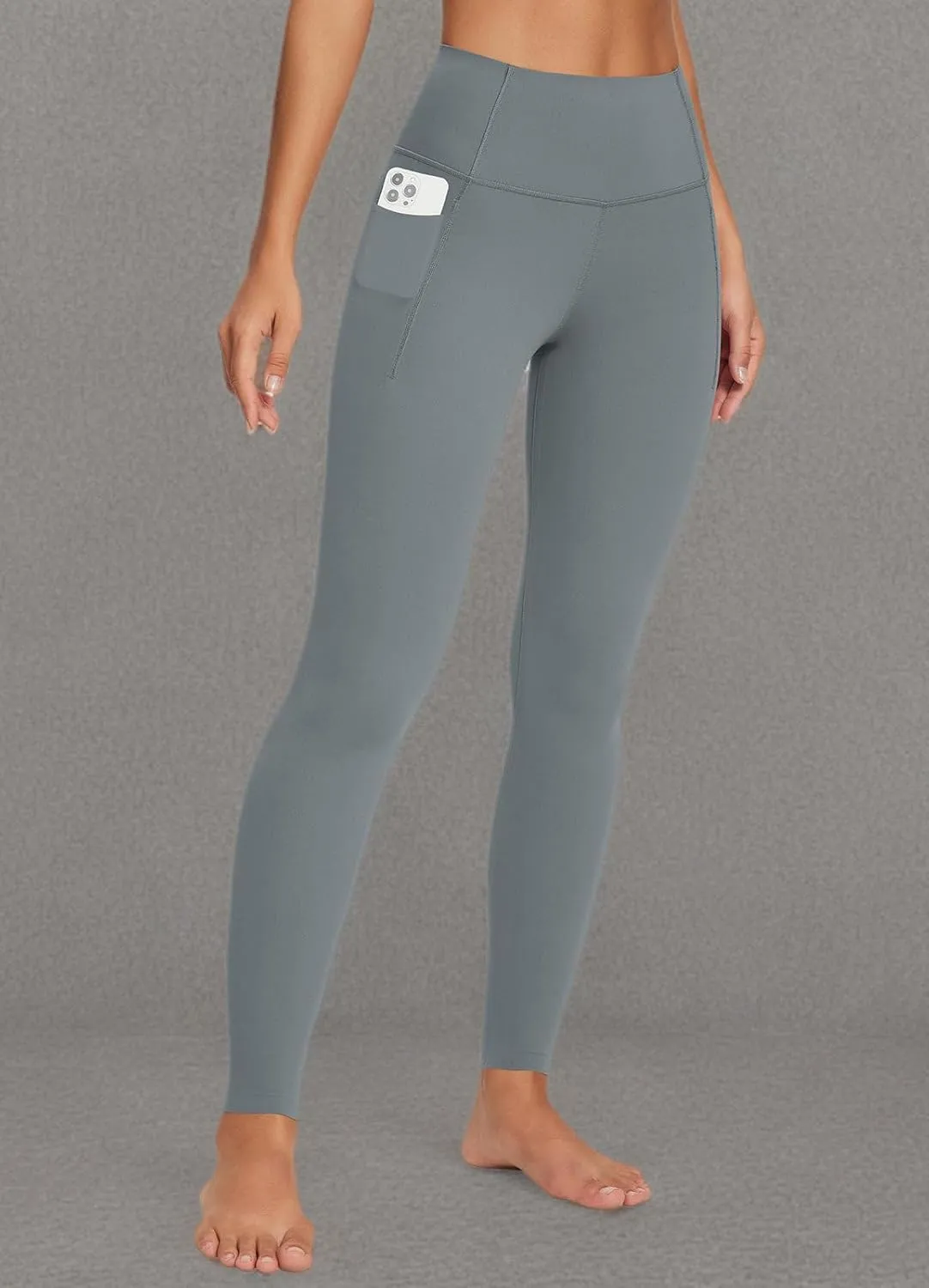 baleaf Freeleaf Women's 7/8 Yoga Leggings with Pockets, High Waisted 27" Workout Lounge Leggings Cozy Soft Athletic Pants