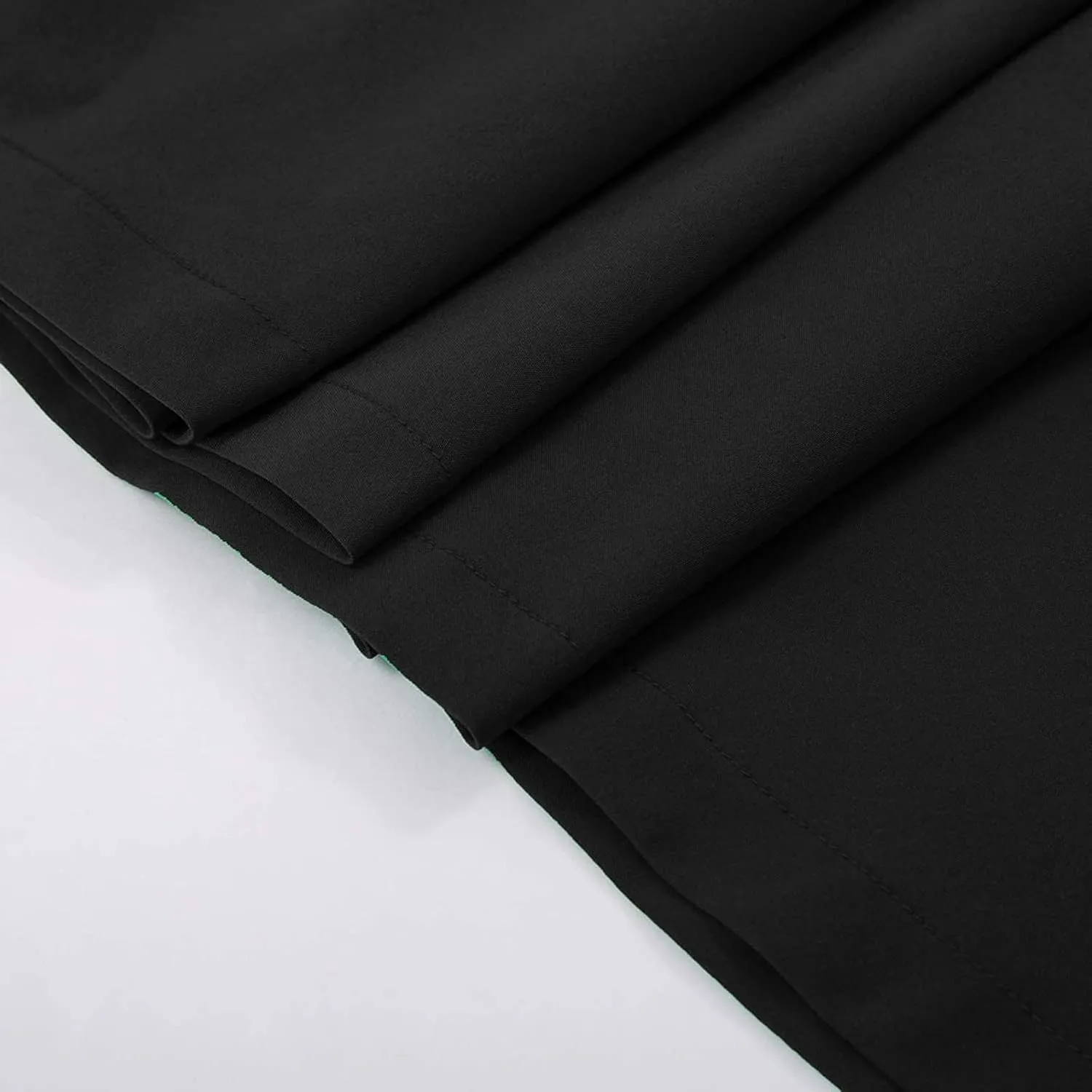 BAXLIMEK Pleated Skirts for Women,2025 Spring Summer Elegant Button High Waist A-Line Midi Skirts,Flowy Swing Boho Skirts
