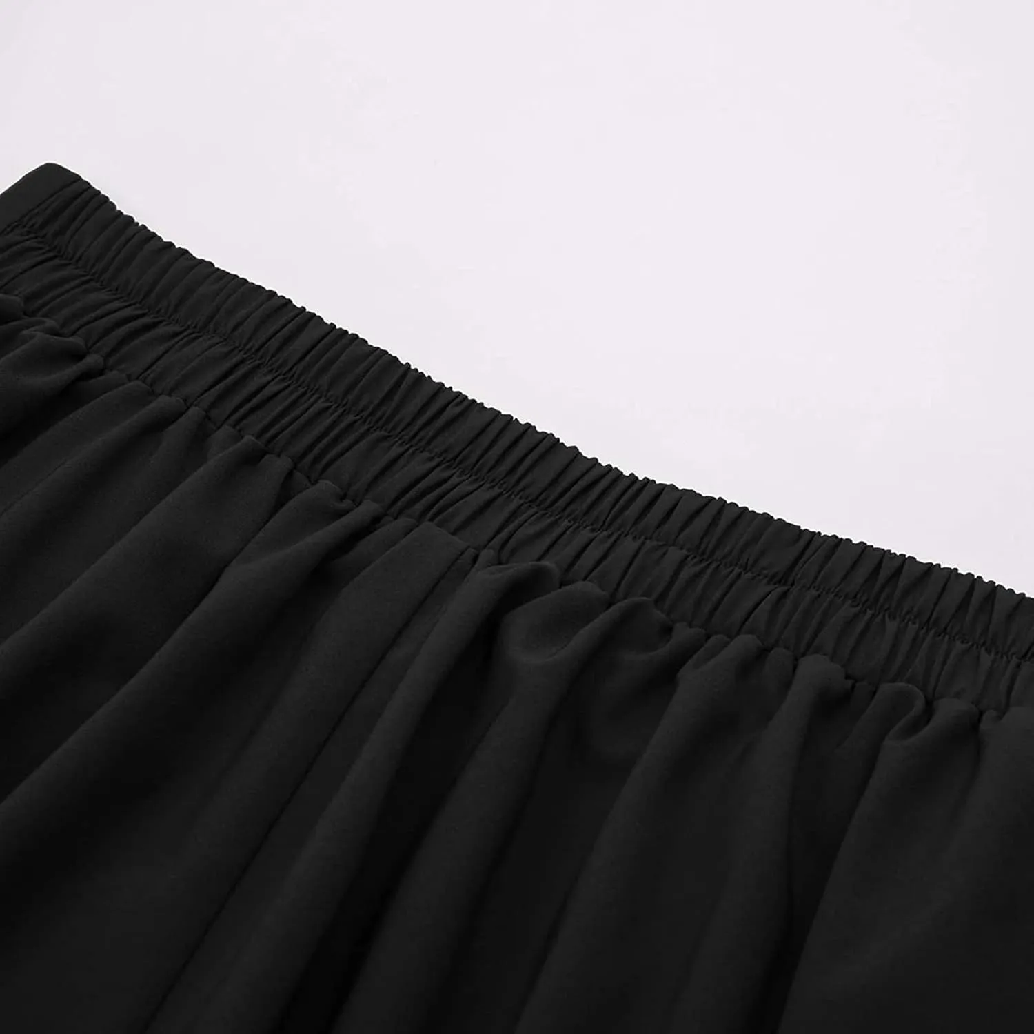 BAXLIMEK Pleated Skirts for Women,2025 Spring Summer Elegant Button High Waist A-Line Midi Skirts,Flowy Swing Boho Skirts