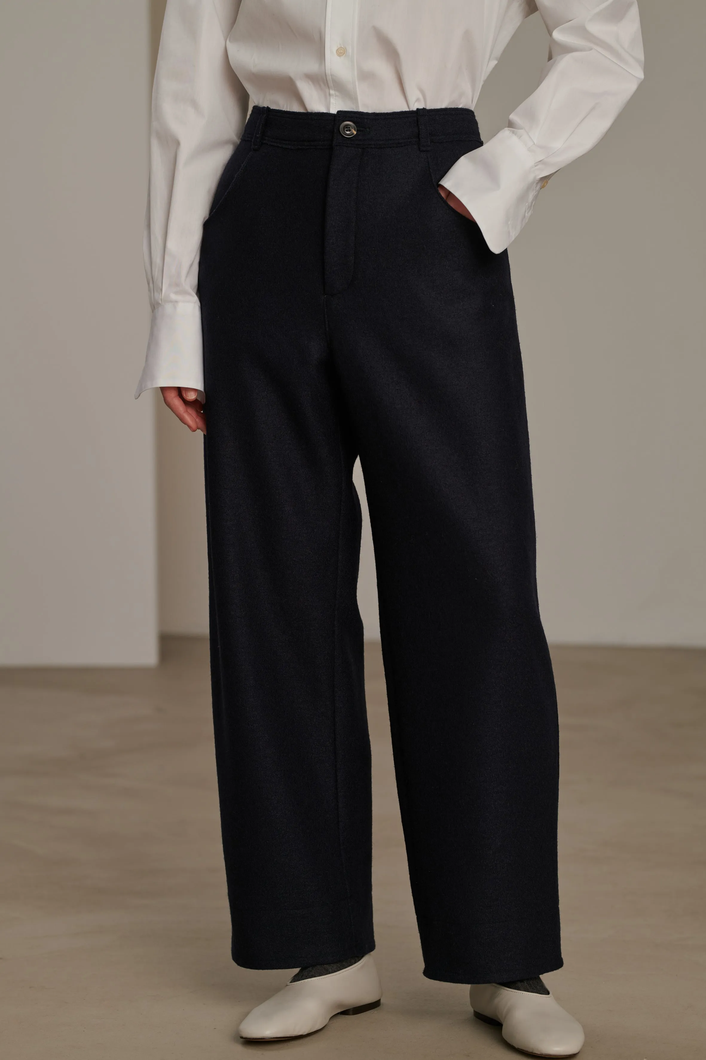 BAYONNE NAVY TROUSERS