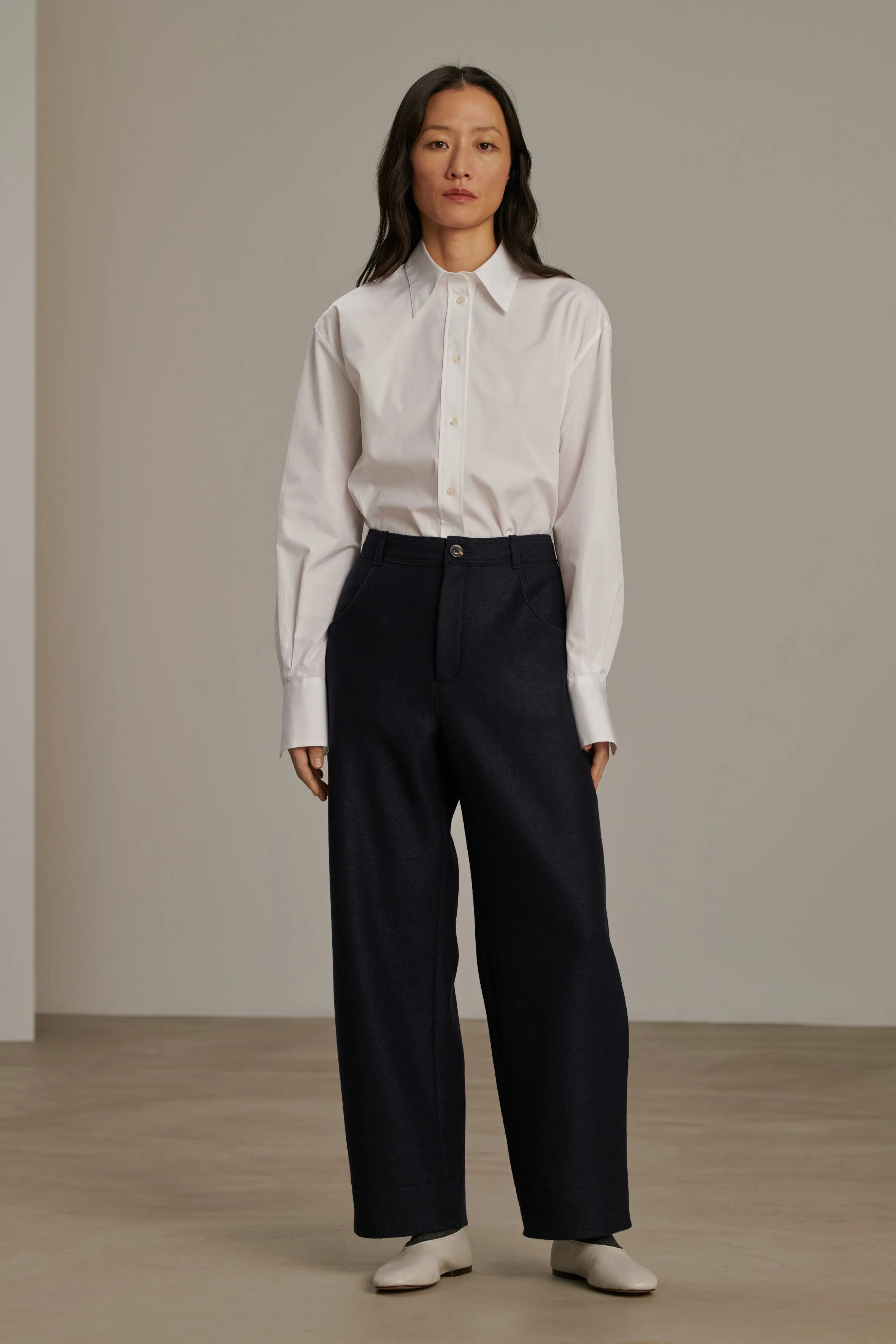 BAYONNE NAVY TROUSERS