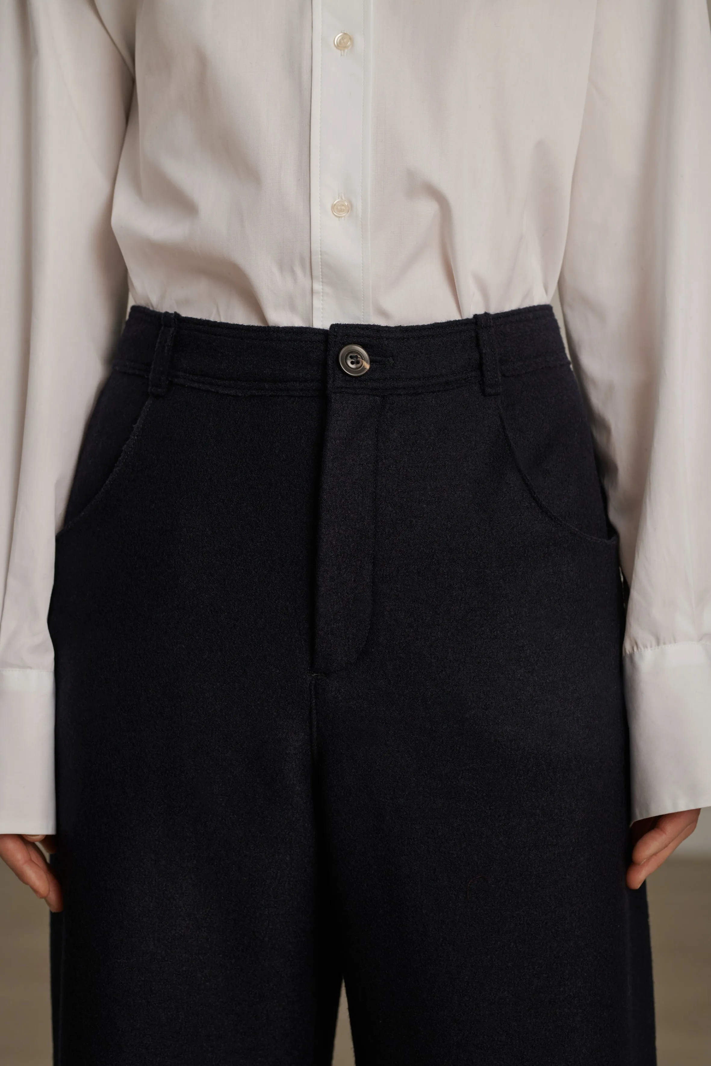 BAYONNE NAVY TROUSERS