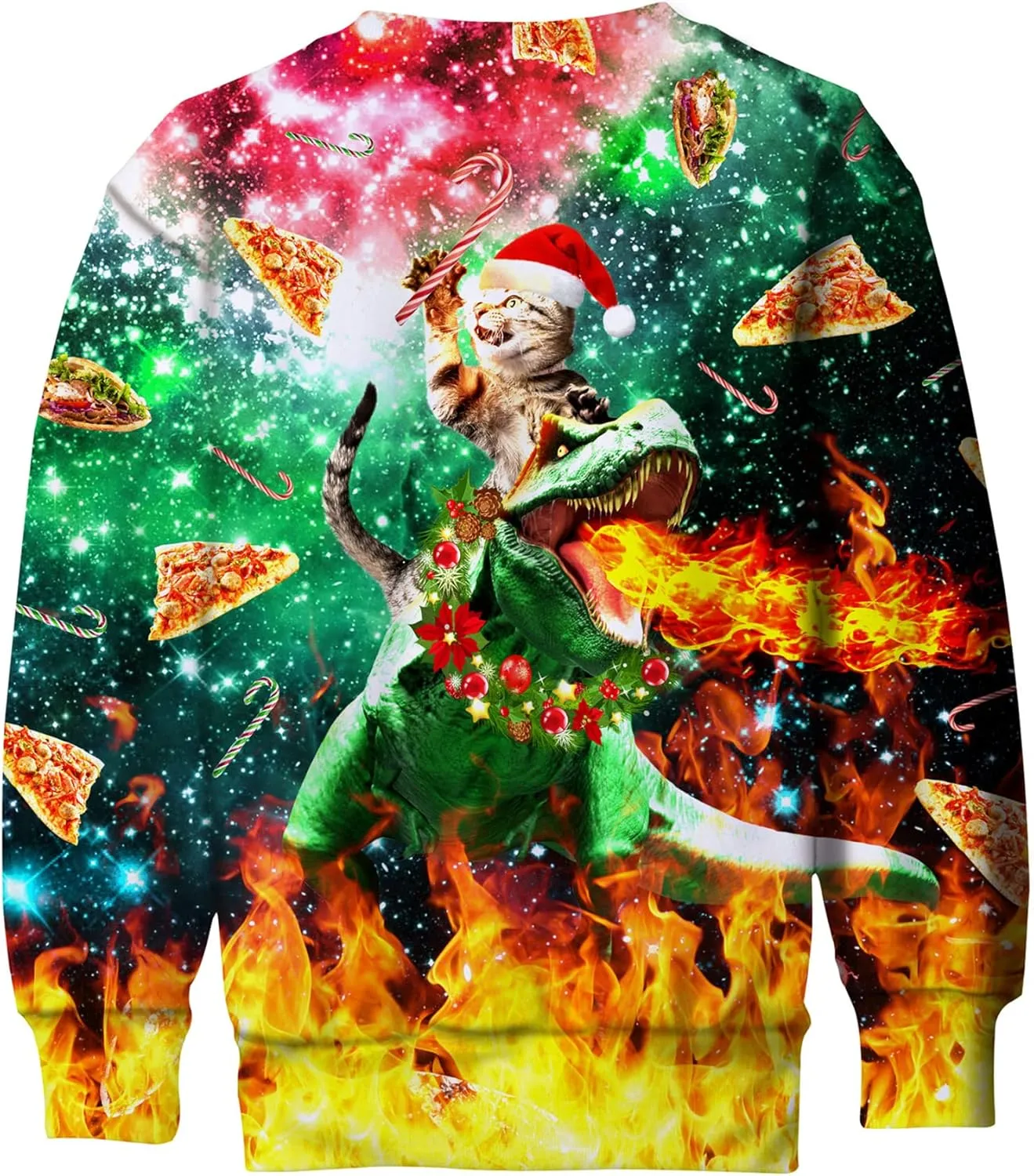BFUSTYLE Boy Girl Ugly Christmas Sweatshirt Kids Fleece Cool Xmas Pullover 4-16 Years