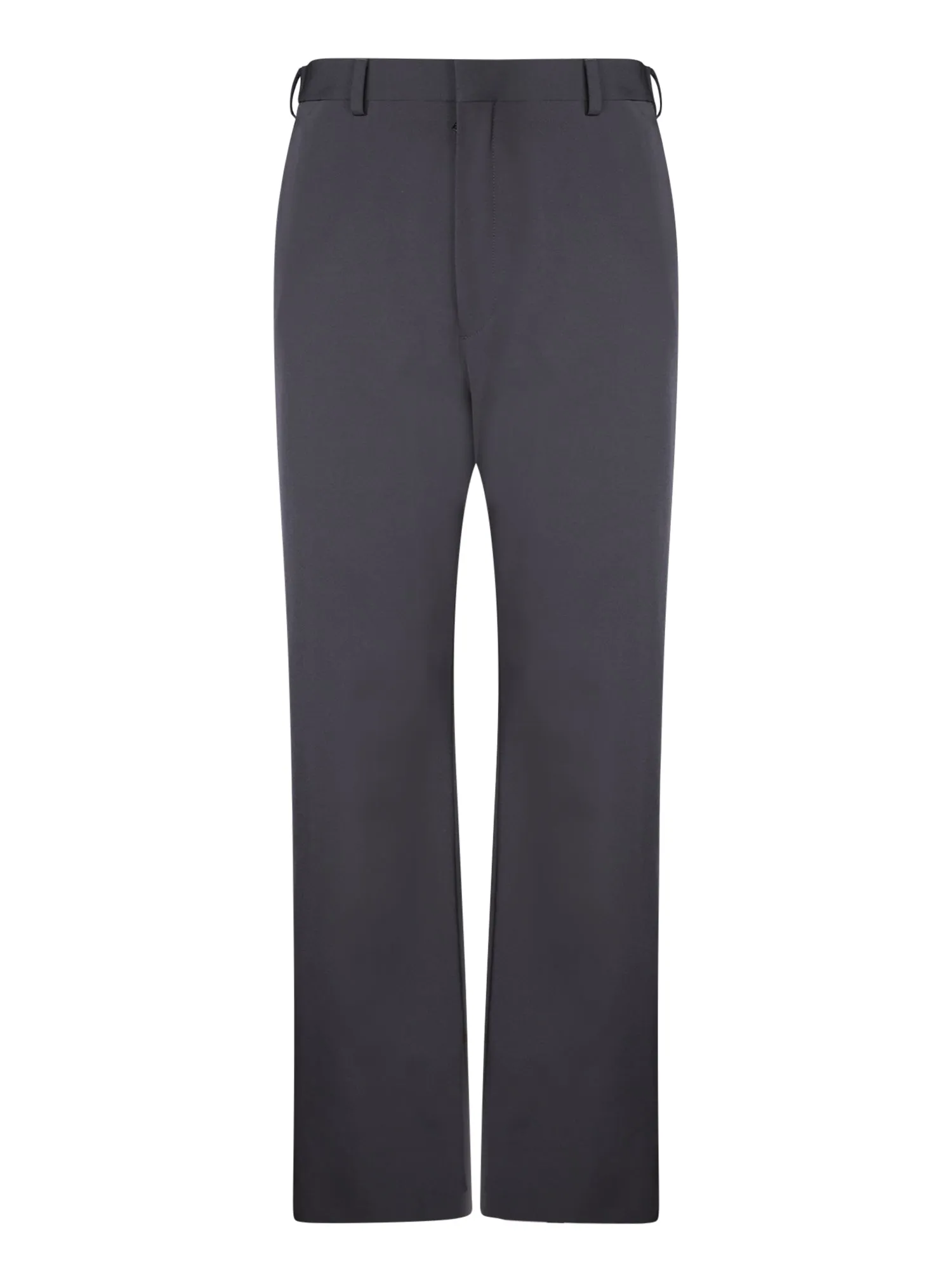 Black Techno Stretch Trousers