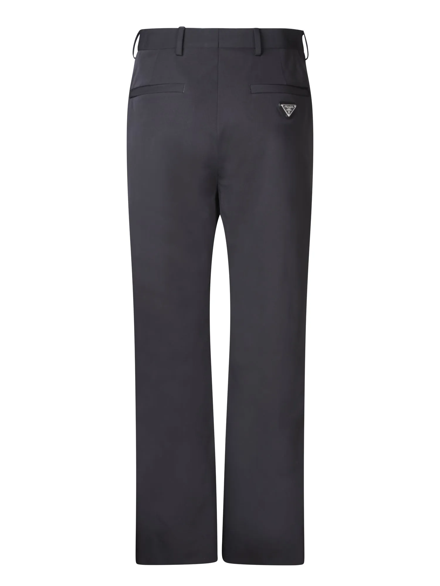 Black Techno Stretch Trousers