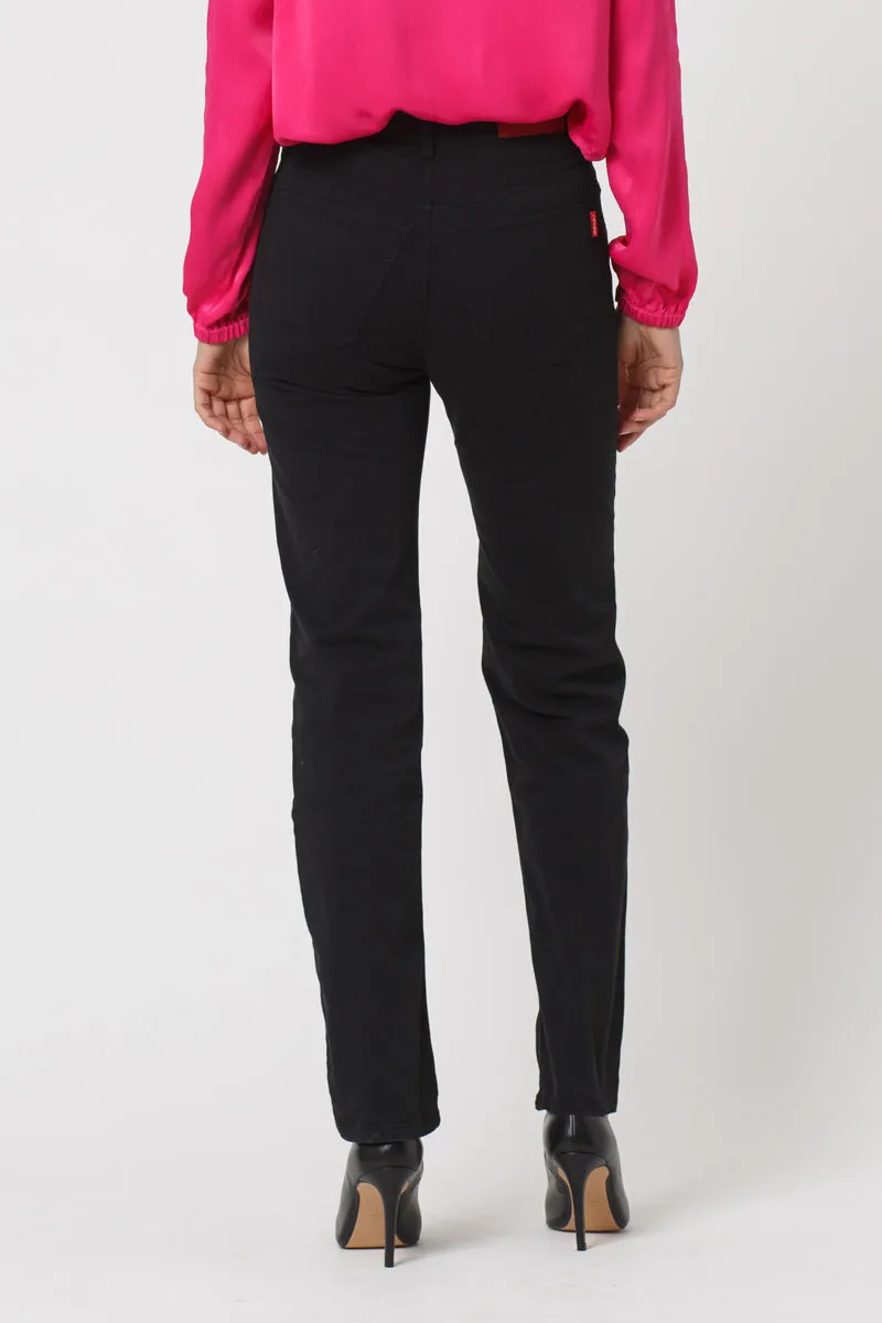 Blaire Straight Black  Jeans