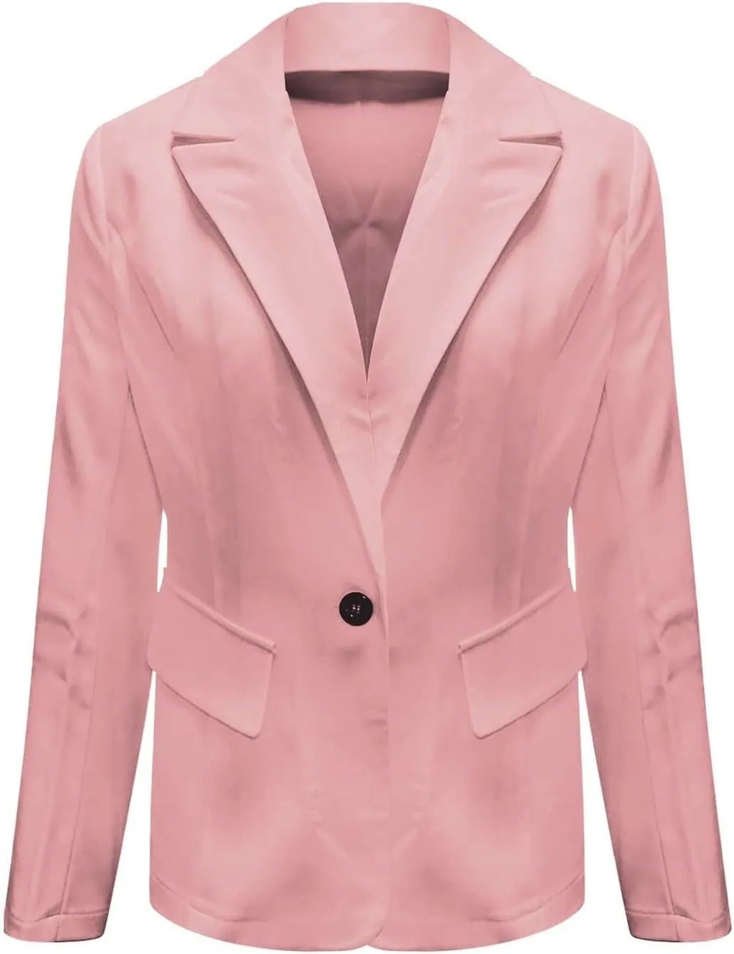 Blazers for Women Business Casual Open Front Long Sleeve Notch Lapel Office Blazer Jacket Work Office Suit Jackets Top