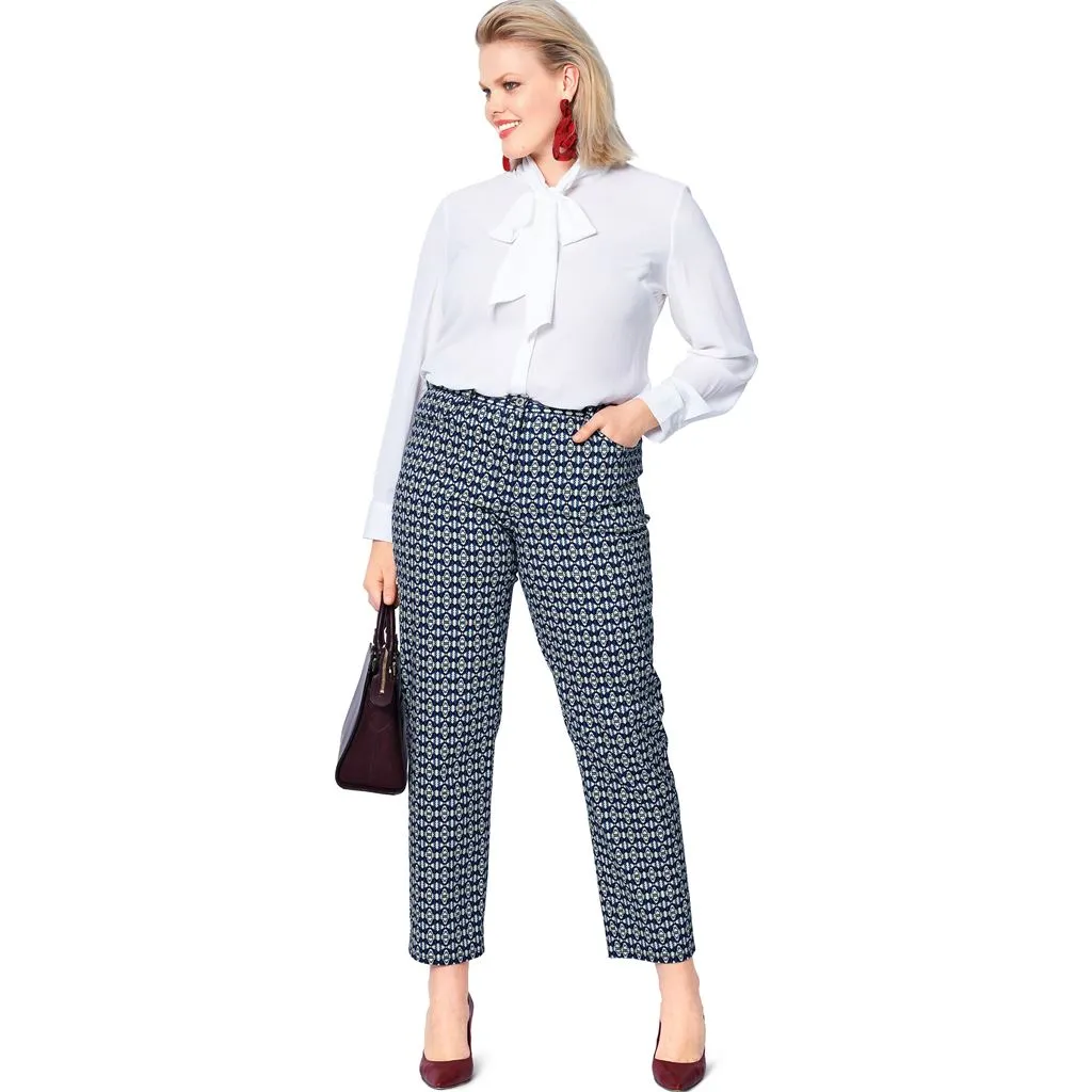 Burda Style Pattern 6103 Women's Trousers and Pants B6103