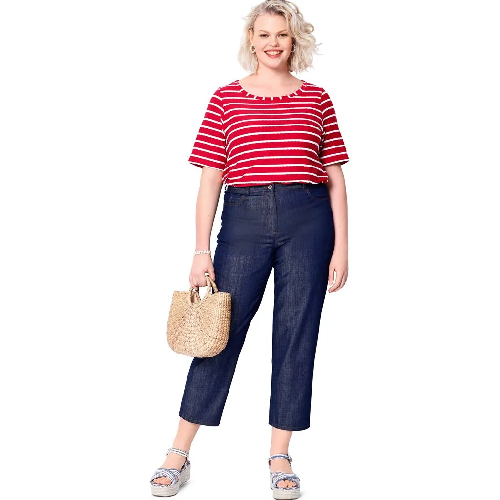 Burda Style Pattern 6103 Women's Trousers and Pants B6103