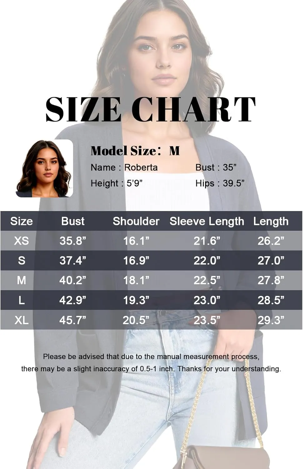Button Up Lightweight Cardigans For Women Soft V Neck Open Front Cardigan with Pockets Loose Outwear Casual Travel
