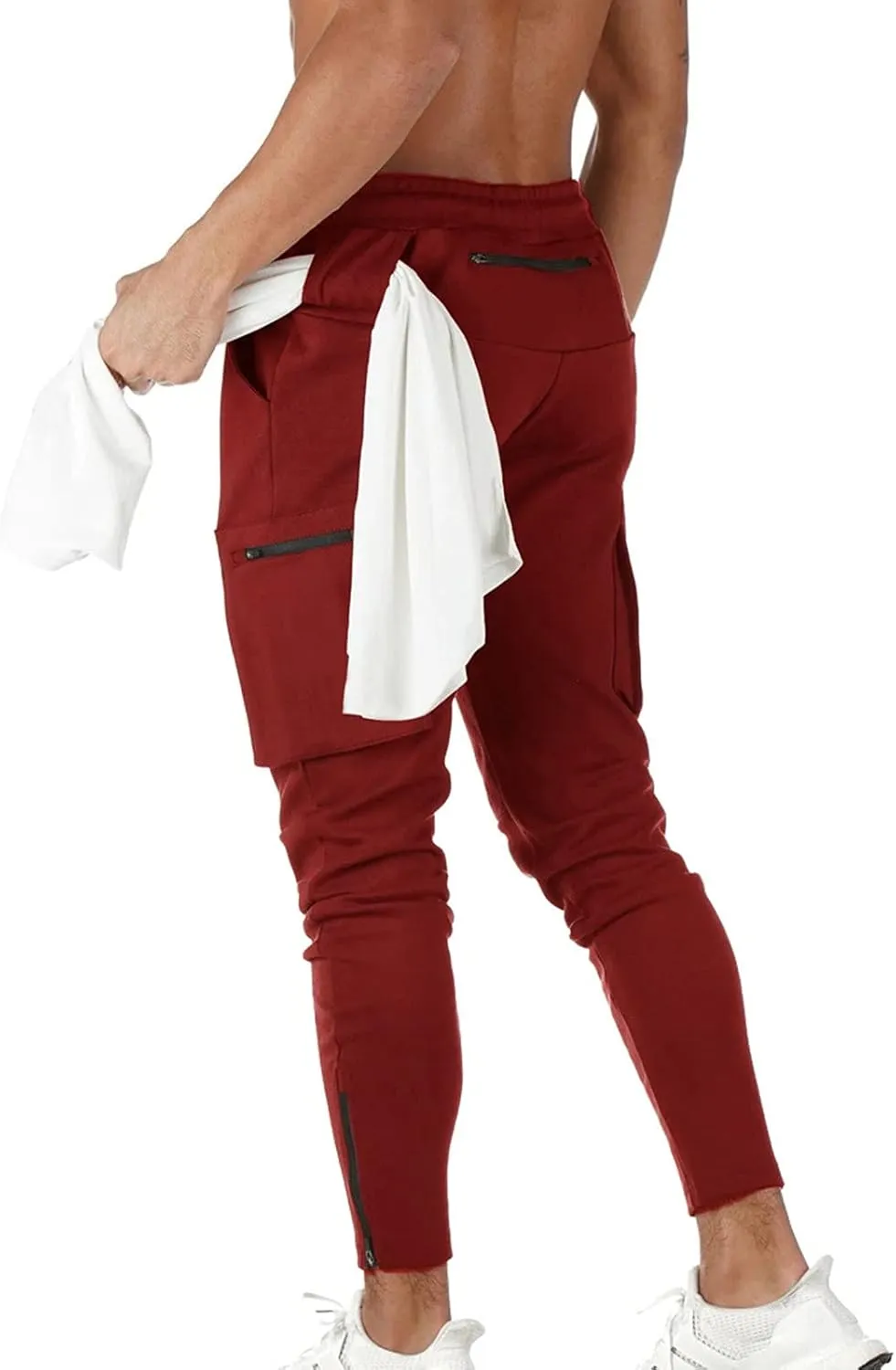 Cargo Pants for Men Work Hip Hop Pants Mens Cargo Pants Cotton Sweatpants Fashion Joggers Sports Long Pants Trousers