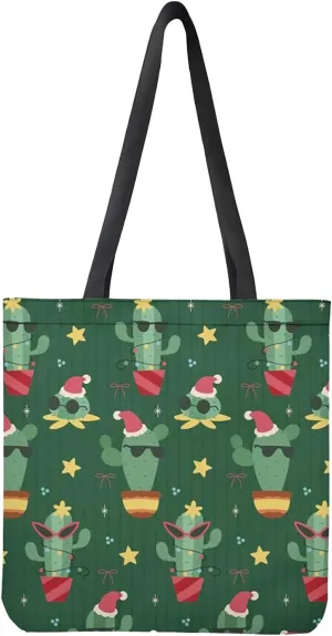 Christmas Themed Shopping Bags Large Capacity Multifunction The Single Shoulder Bag Bag for Men Shoulder (C, One Size)