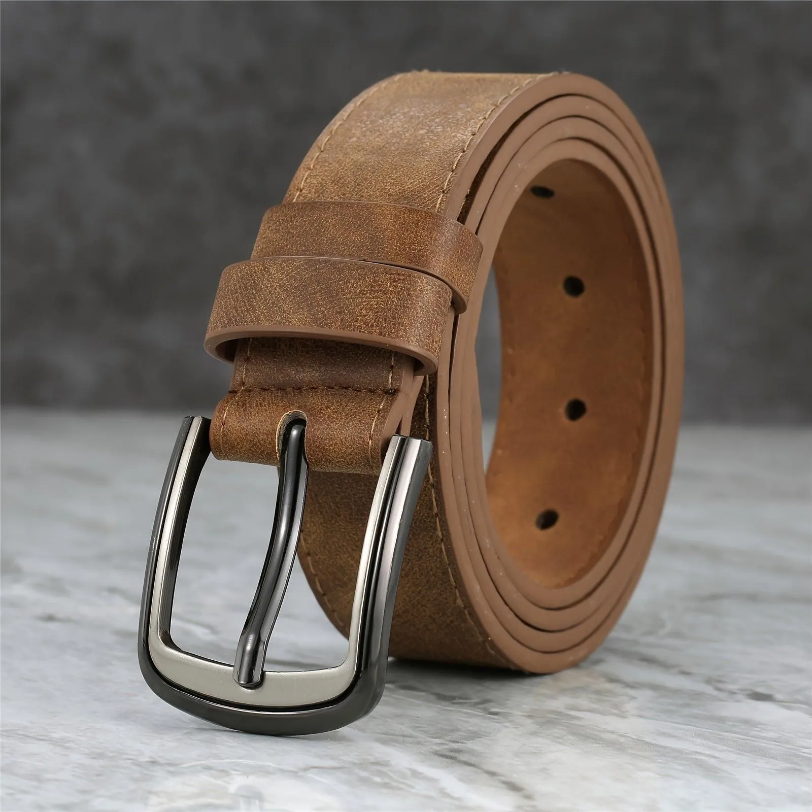 Classic Wide Stitch Belt