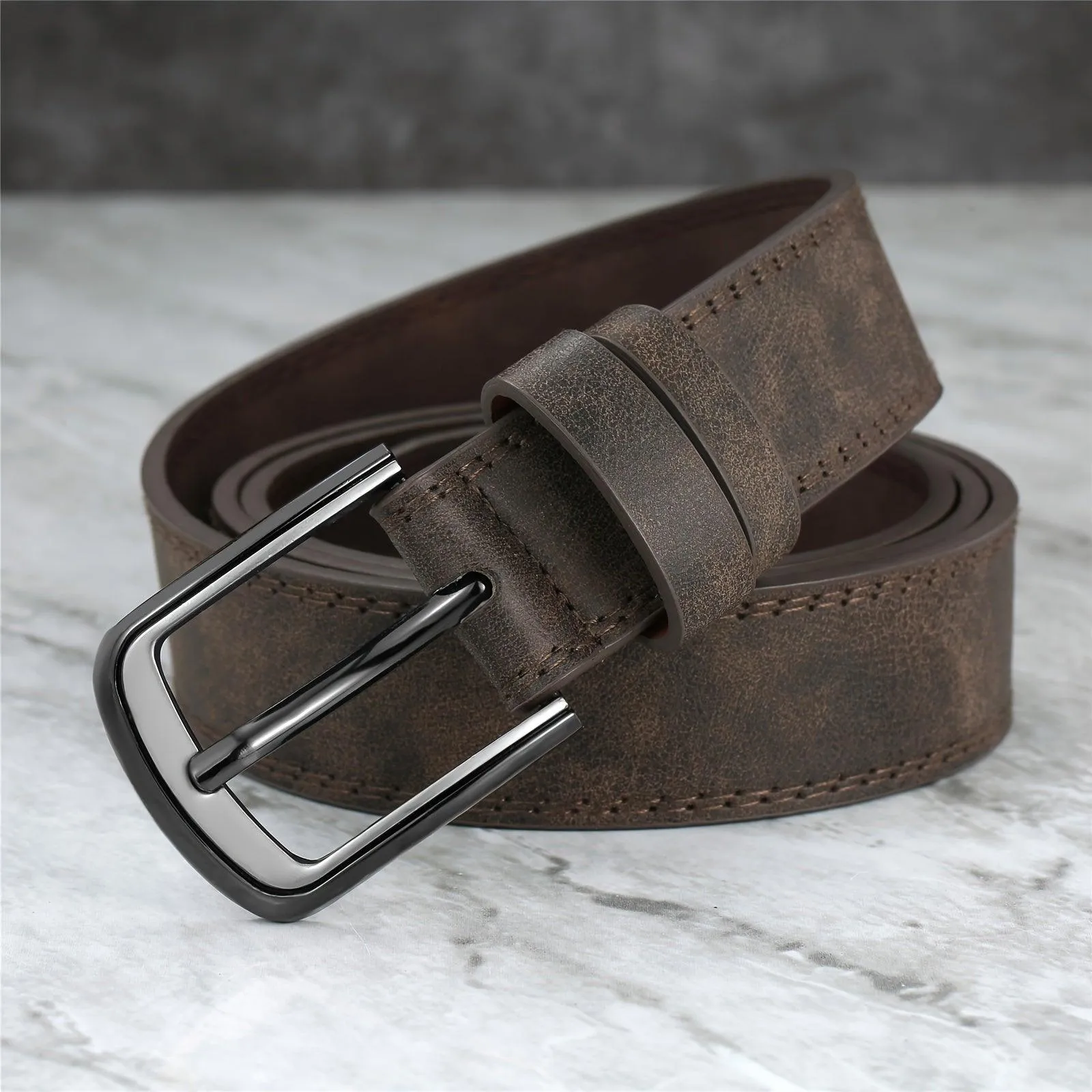 Classic Wide Stitch Belt