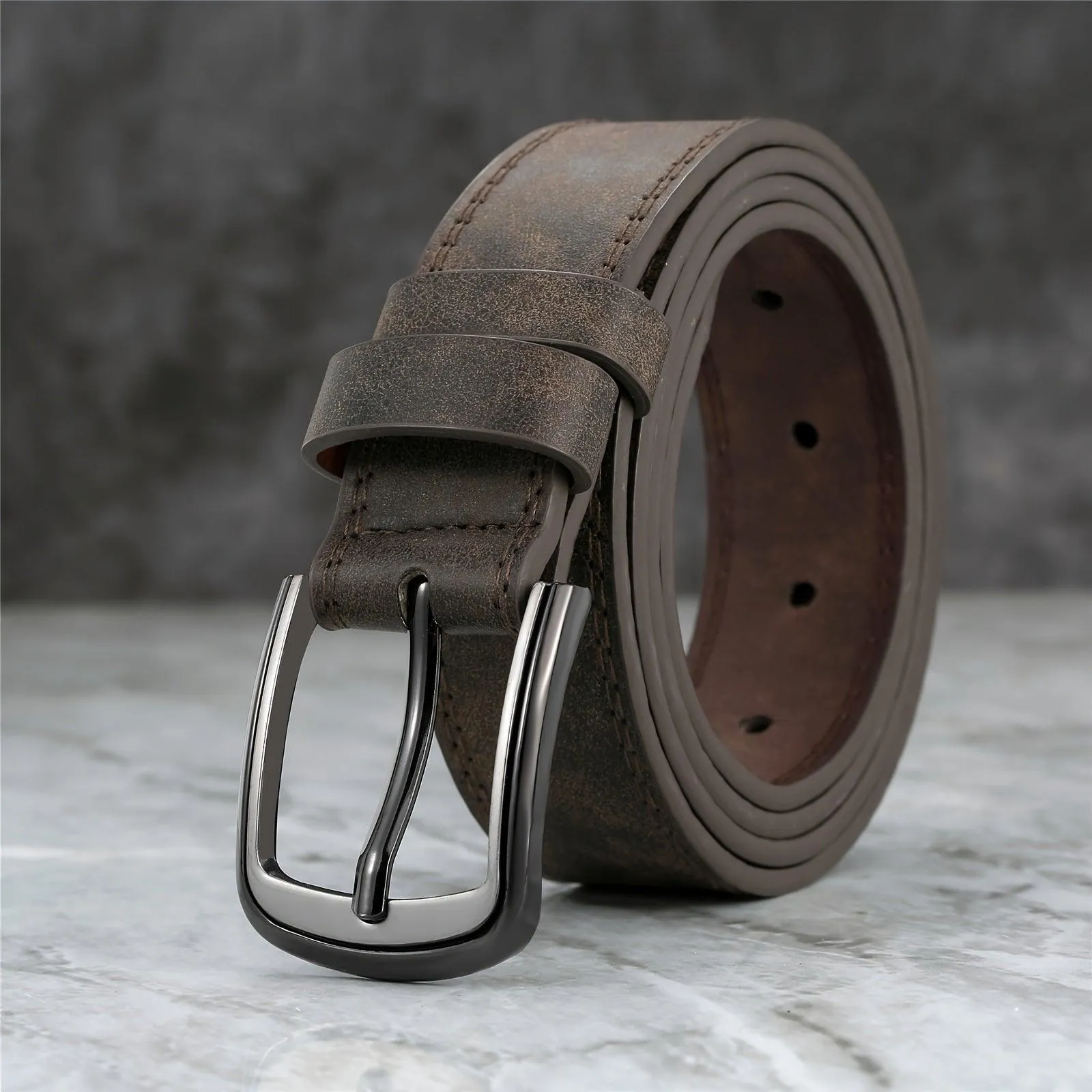 Classic Wide Stitch Belt