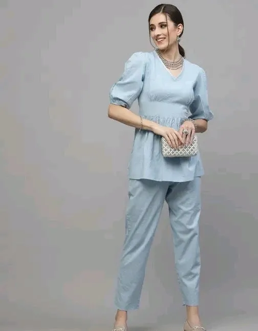 Co Ord Set with Mirror Work