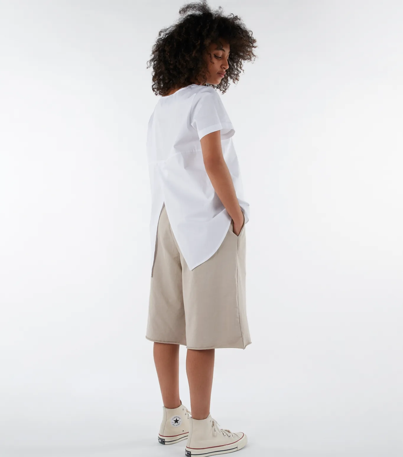 COTTON SWEATSHIRT BERMUDA