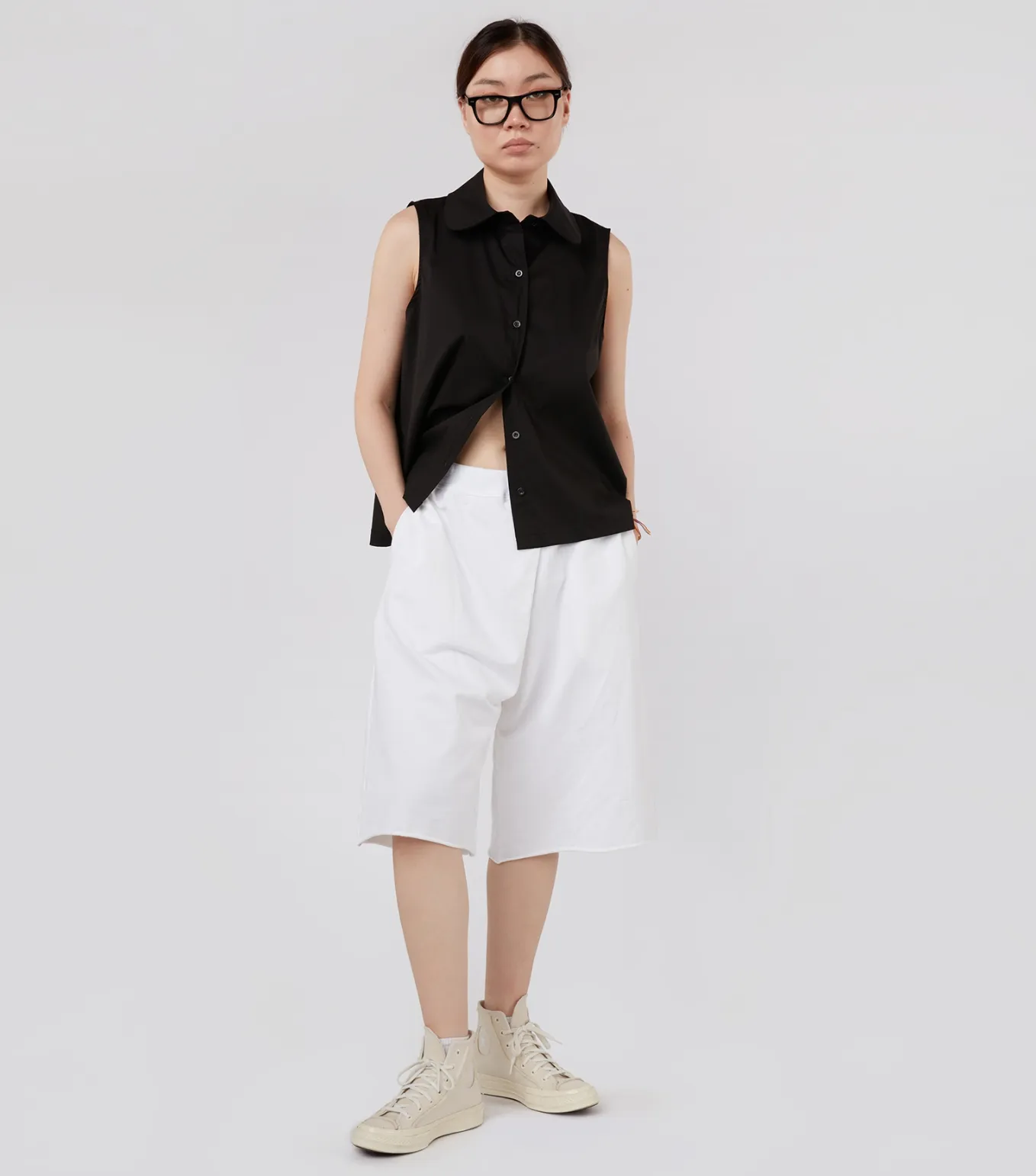 COTTON SWEATSHIRT BERMUDA