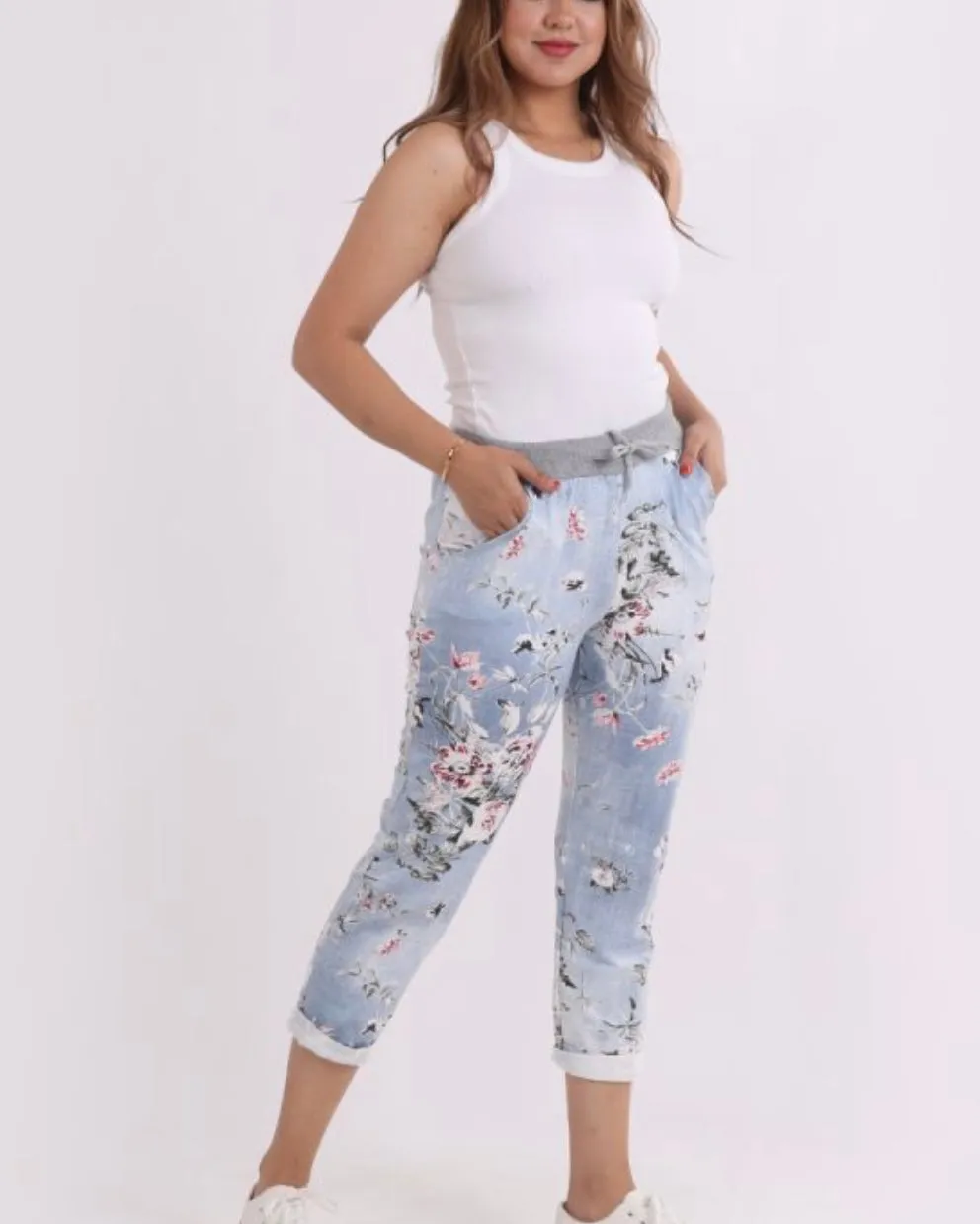 Cotton Trouser - Floral