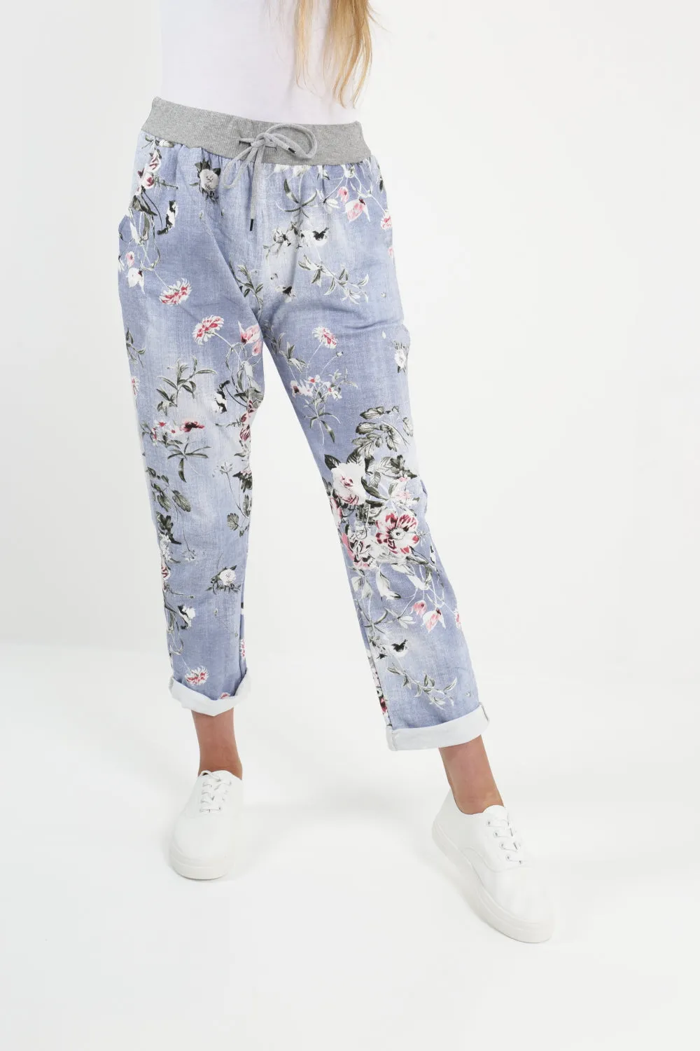 Cotton Trouser - Floral