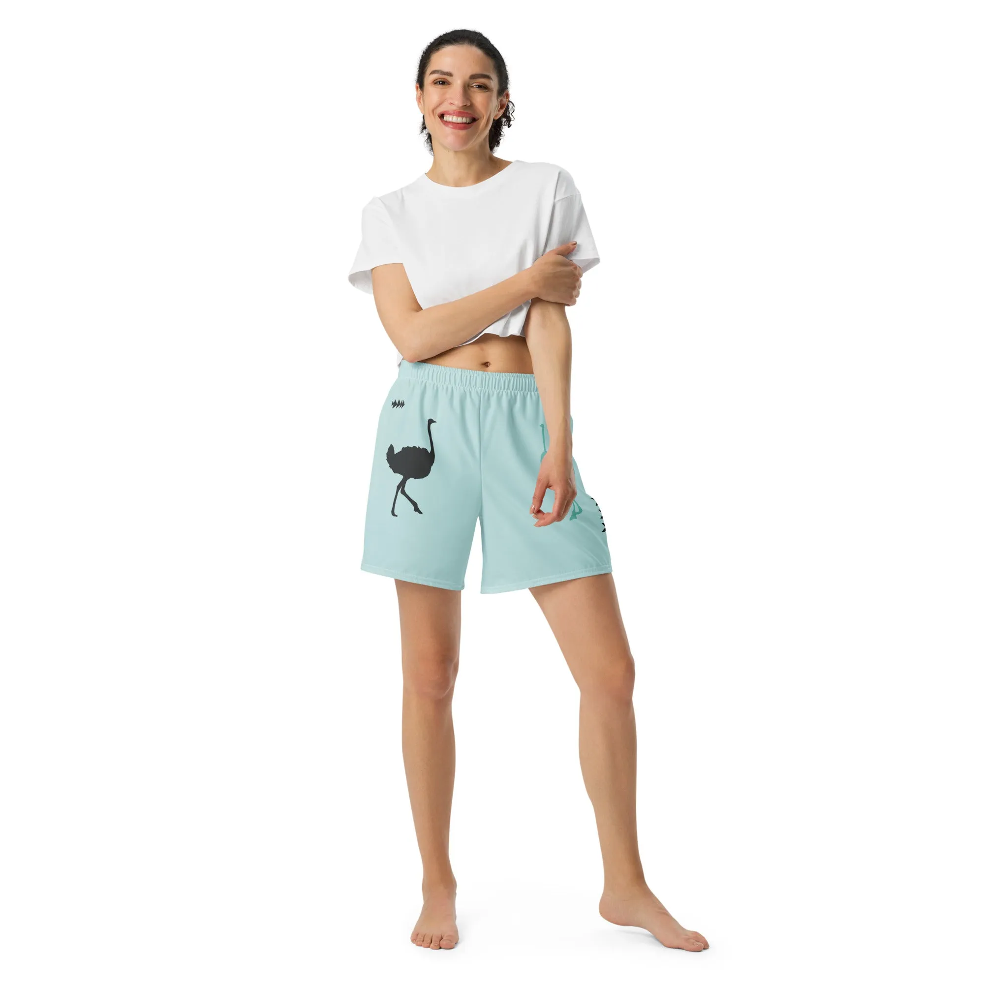 DANCER All-Over Print Unisex Athletic Long Shorts