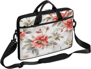 Eiffel Tower Fun Pattern Laptop Shoulder Bag for Tablet Computer Notebook Sleeve Messenger Carrying Case Briefcase Tote
