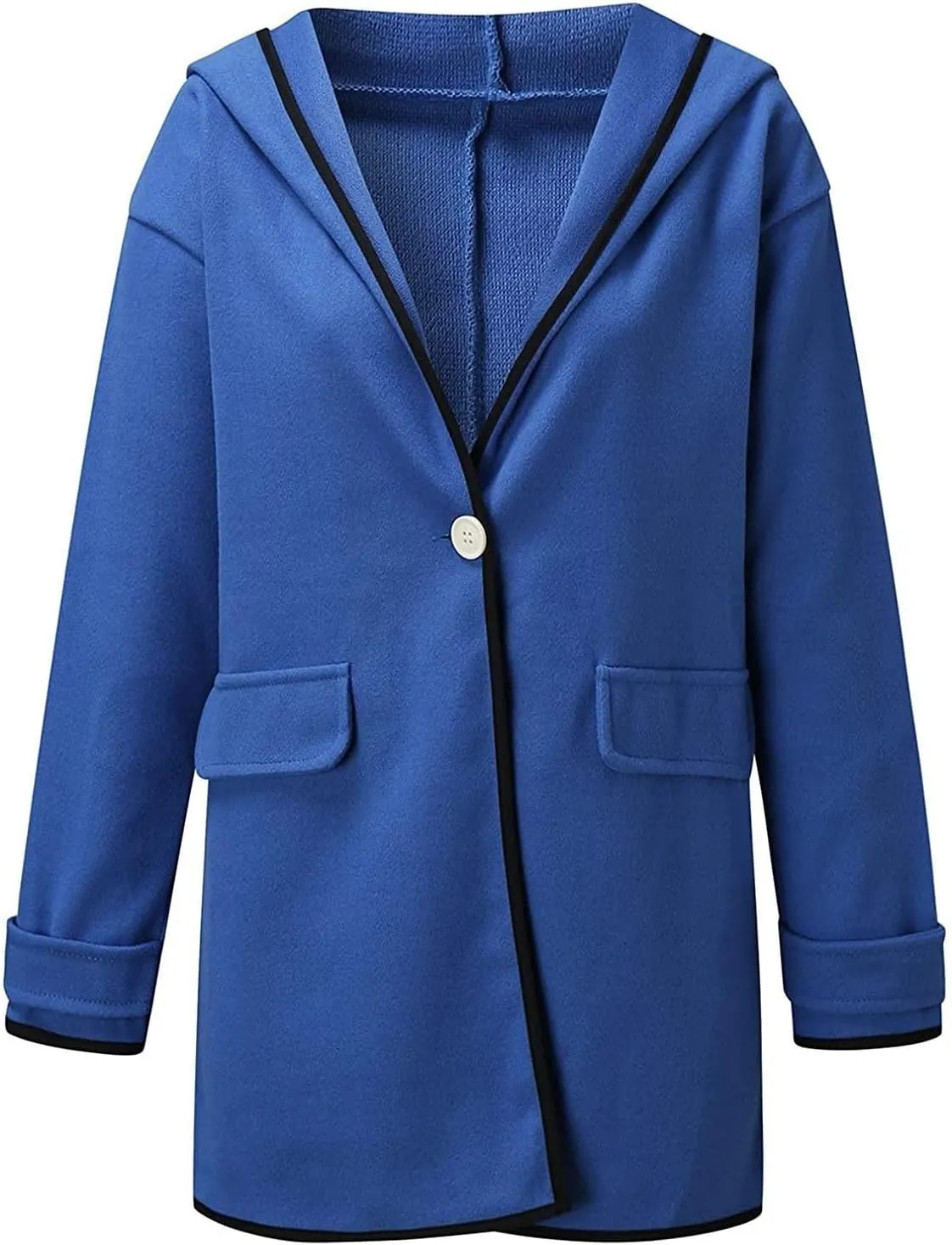 Febecool Shacket Jacket Women Fashion Bomber Jacket Warm Coat Flannel Jacket Women Warm Blouse Coat Button Slim Jacket