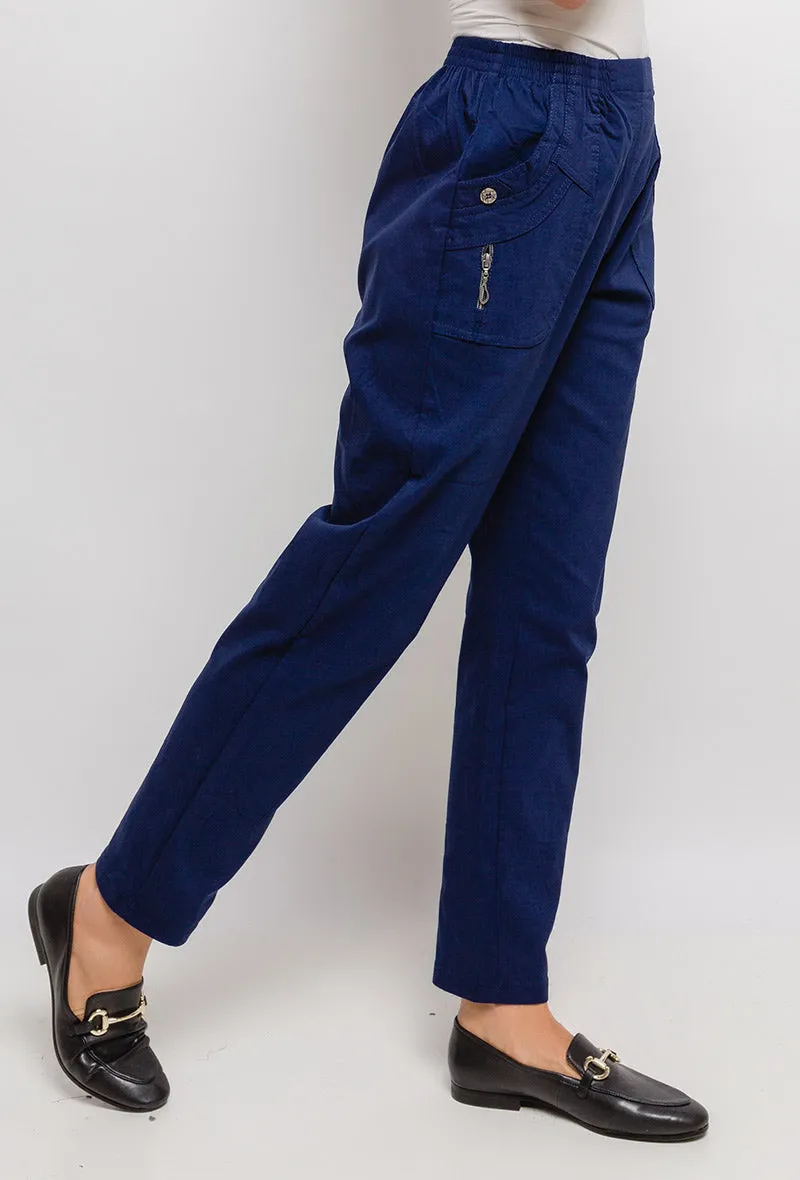 Fleece Lined Stretch Trousers