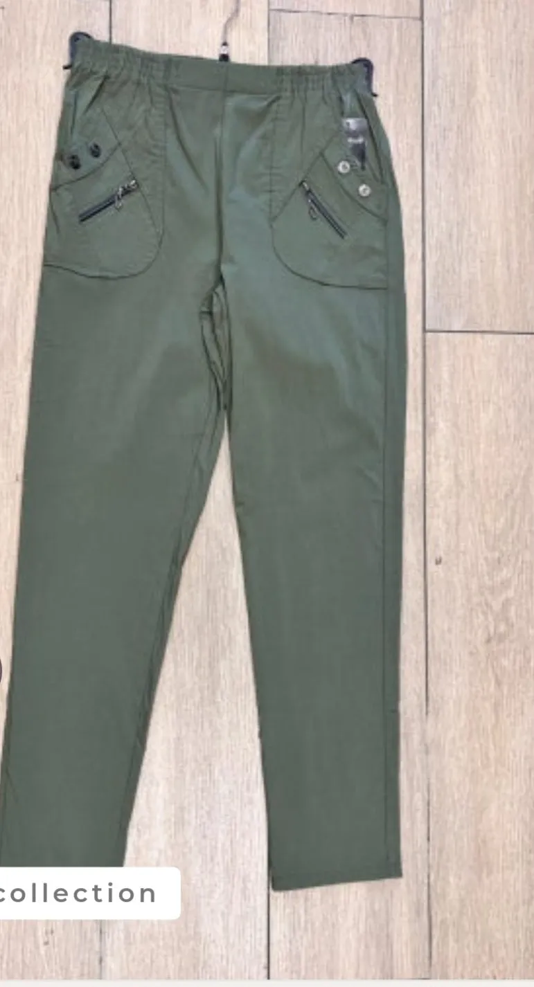Fleece Lined Stretch Trousers