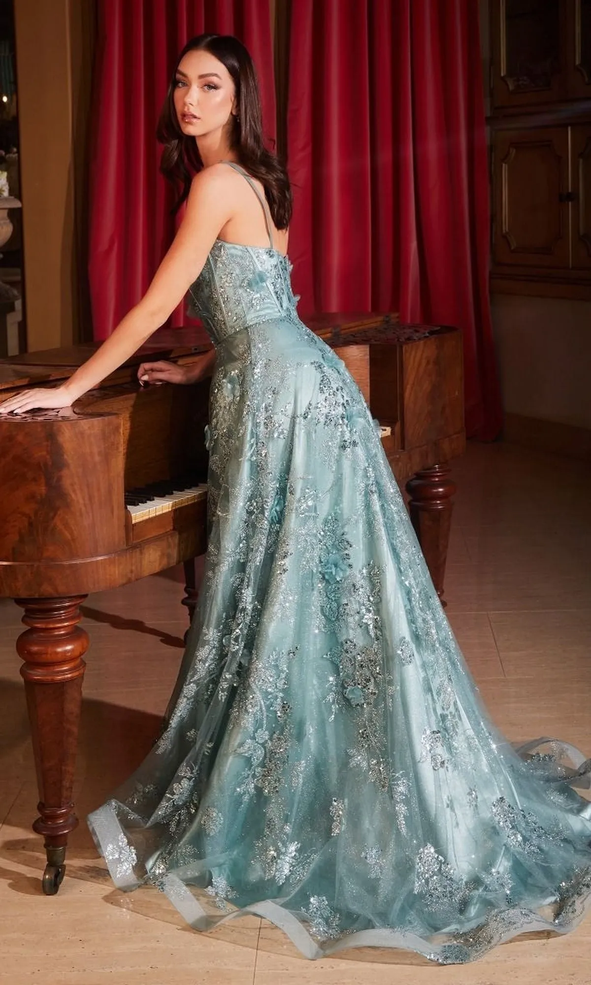 Formal Long Dress Cb144 by Ladivine
