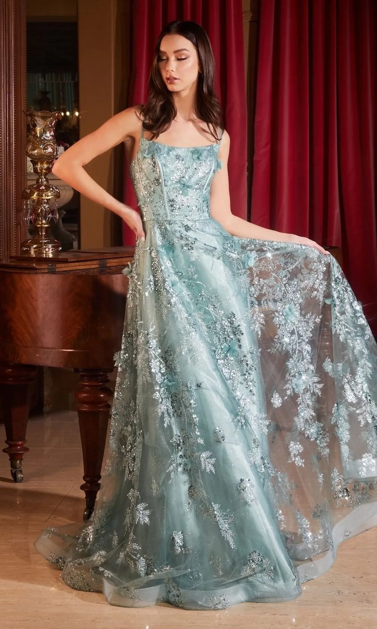 Formal Long Dress Cb144 by Ladivine