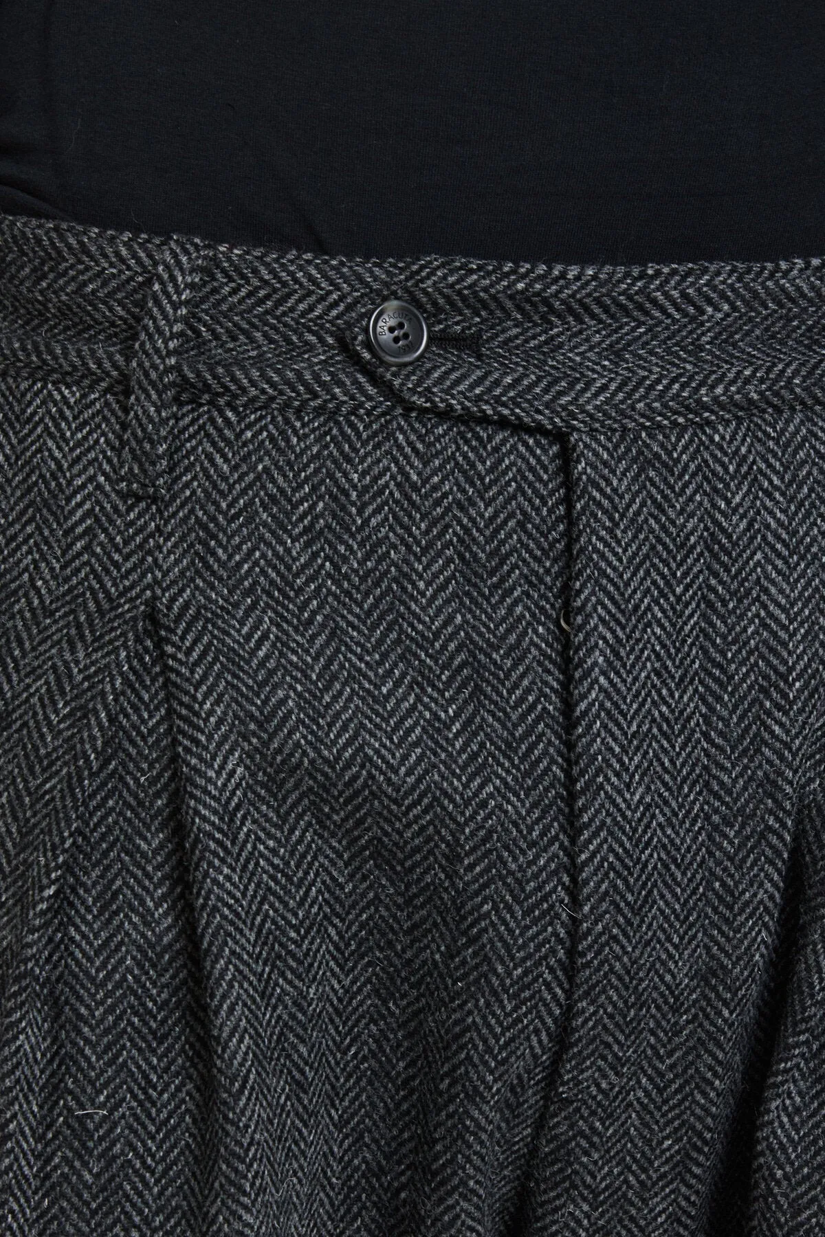 Four Climes Herringbone Bermuda Trousers