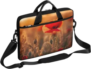 Fun Color Theme Laptop Shoulder Bag for Tablet Computer Notebook Sleeve Messenger Carrying Case Briefcase Tote