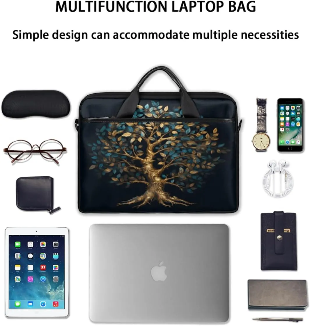 Fun The Food Texture Laptop Shoulder Bag for Tablet Computer Notebook Sleeve Messenger Carrying Case Briefcase Tote