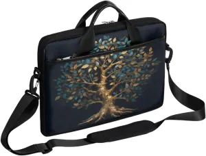 Fun The Food Texture Laptop Shoulder Bag for Tablet Computer Notebook Sleeve Messenger Carrying Case Briefcase Tote