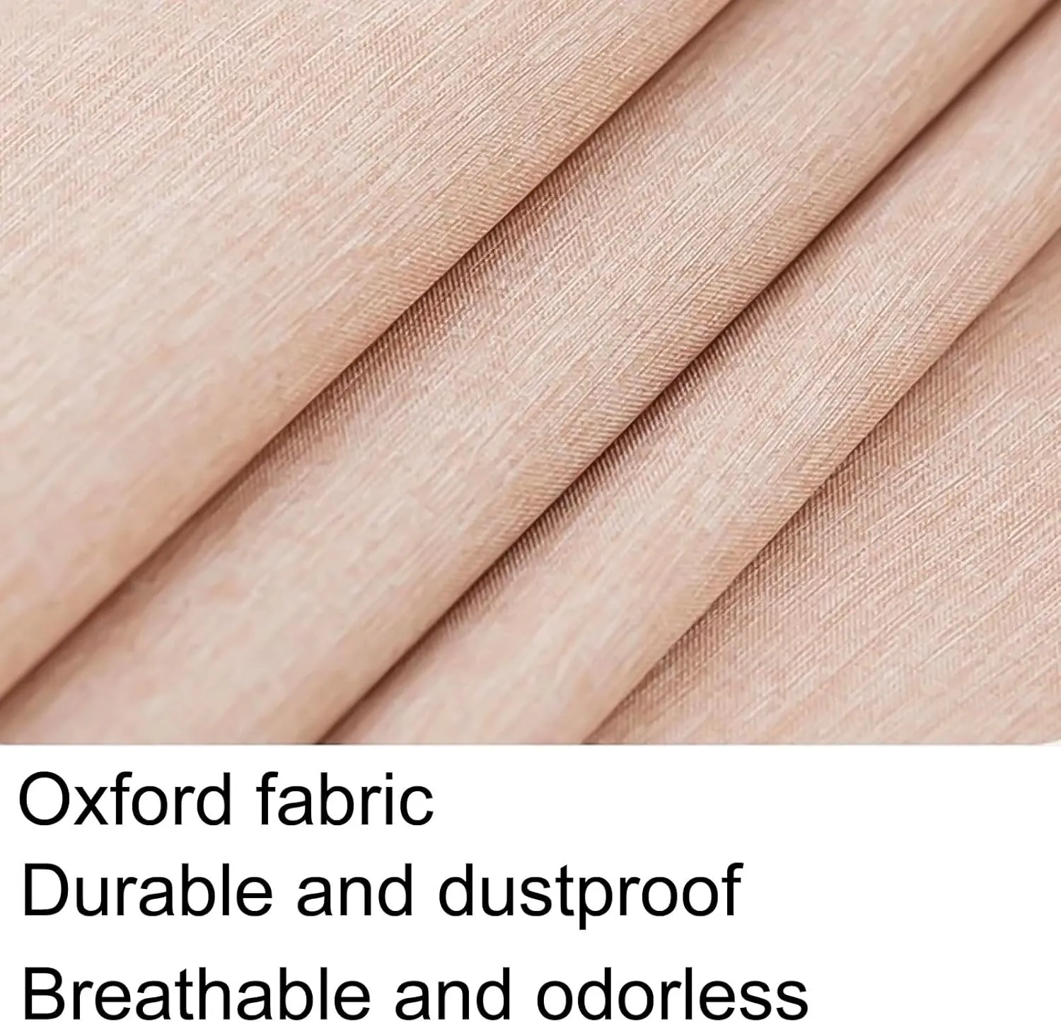 Garment Bags for Hanging Clothes, Oxford Cloth Garment Covers Dry, Dust-proof, for Home Storage, Dry Cleaner, Travel(Beige,58x90cm/23x35in)